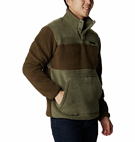 Columbia Rugged Ridge Chaqueta polar de Sherpa con media cremallera para hombre