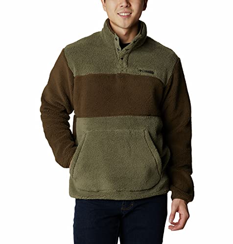 Columbia Rugged Ridge Chaqueta polar de Sherpa con media cremallera para hombre