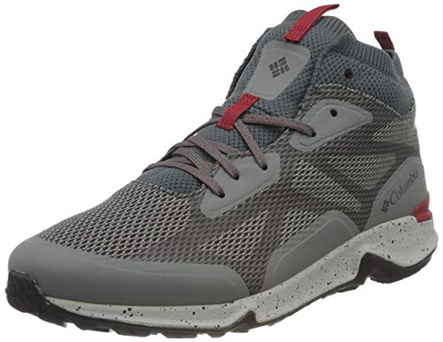 Columbia Vitesse Mid Outdry, Zapatillas para Caminar Hombre, Graphite, Rocket, 40 EU