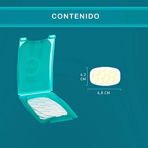 COMPEED Extreme, Ampollas Medianas Con 20% Más Almohadillado, 5 Apósitos Hidrocoloides - Tratamiento de Pies, Cura rápidamente, Tamaño del apósito 4,2 x 6,8 centímetros