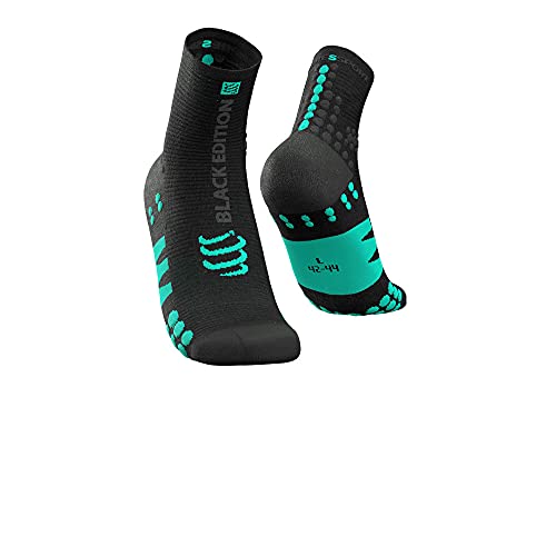 Compressport Pro Racing Calcetines V3.0 Run High - Negra Edition 2021 - AW21 - XL