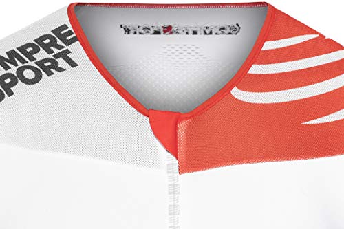 COMPRESSPORT TR3 - Camiseta sin Mangas para Hombre, Color Blanco, Talla XS