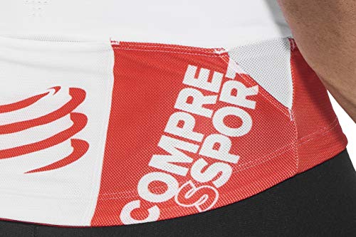 COMPRESSPORT TR3 - Camiseta sin Mangas para Hombre, Color Blanco, Talla XS