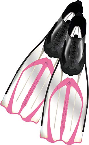 Cressi Pluma - Aletas de buceo, color rosa (pink) - Tamaño 37/38