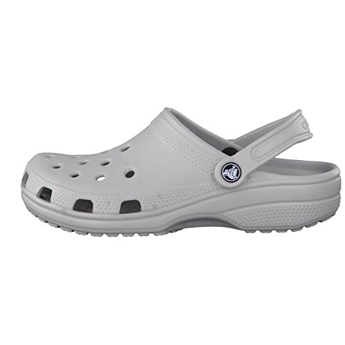 Crocs Classic Clog, Zuecos, para Unisex Adulto, Gris (Light Grey), 41/42 EU