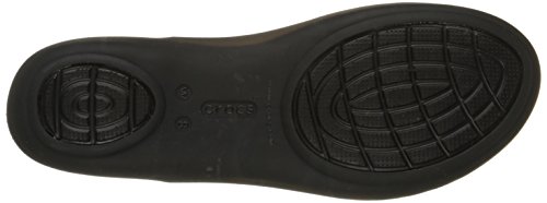 Crocs Isabella Huarache, Bailarinas para Mujer, Nero (Black), 34/35 EU