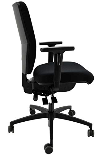 Dauphin Shape Economy 2 Operator 3825 - Silla giratoria, color negro