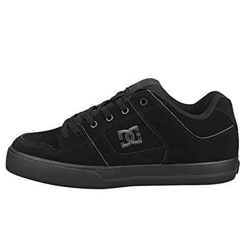 DC Pure M, Zapatillas de Skateboarding Hombre, Black/Pirate Black, 43 EU