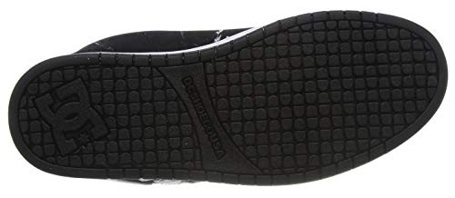 DC Shoes Court Graffik, Zapatillas de Skateboarding Unisex Adulto, Negro, 46 EU