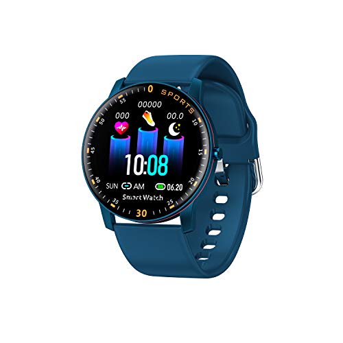 DCU TECNOLOGIC Smartwatch Sport Reloj Inteligente Multideporte en Silicona Azul