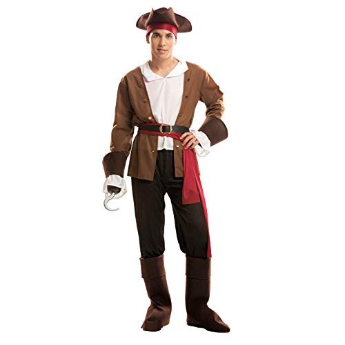 Desconocido My Other Me-200643 Piratas Disfraz de Bucanero para hombre, S (Viving Costumes 200643)