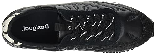 Desigual Shoes_Broker_Bombay, Zapatillas Mujer, Negro, 37 EU