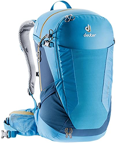 Deuter Futura 28 - Mochila de senderismo, Unisex adulto, Mochilas de senderismo, 3400518, Azul (acero)., 28 L