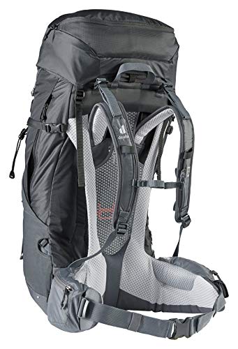 Deuter Futura Air Trek 10 SL Mochila de Trekking, Women's, Black-Graphite, 45+10 L