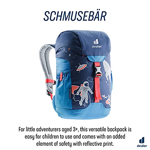 Deuter Schmusebär Mochila, Unisex niños, Azul (Midnight-Coolblue), 32 Centimeters