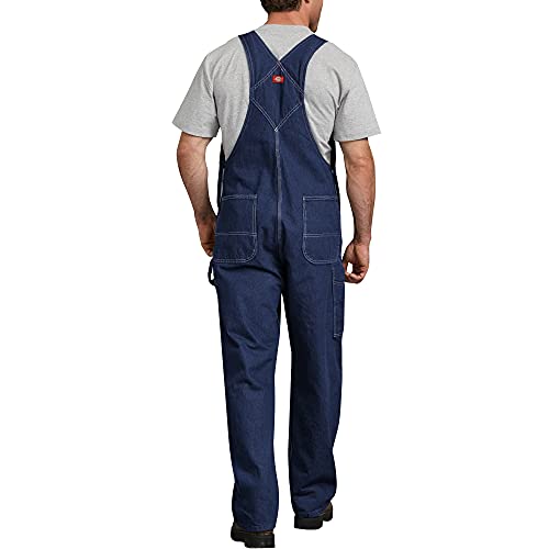 Dickies Bib Overall, Peto Para Hombre, Azul (Rnsd Ind/Blu Rnb), 34W / 32L