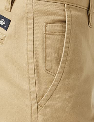 Dockers ALPHA ORIGINAL KHAKI SLIM, Pantalones para Hombre, Caqui (New British Khaki 0432), 32W/32L