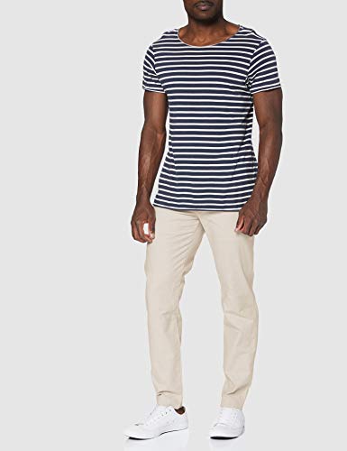 Dockers Casual Chino Tapered - Lite, Pantalones Hombre, Philip Sahara Caqui, 34 W/34 L