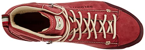 Dolomite Bota Cinquantaquattro High FG W GTX, Zapatillas Deportivas Mujer, Burgundy Red, 41.5 EU