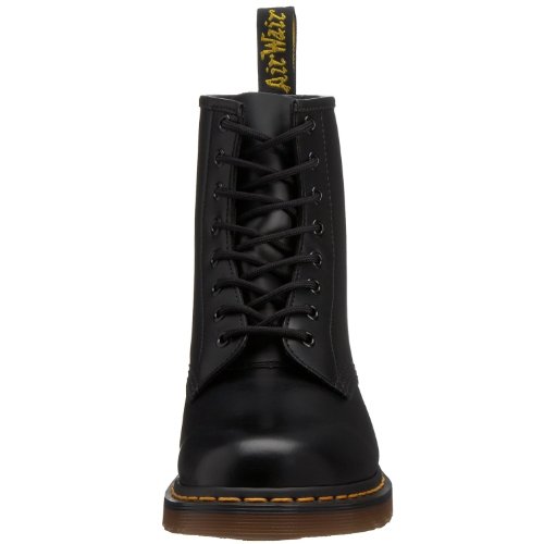 Dr. Martens 1460 - Botas Militares de Mujer, Negro (Black Smooth Leather), 39 EU