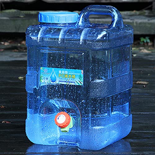 Duanguoyan Contenedor De Agua Cubo De Agua Portátil Lavado De Autos Tanque De Casero Inicio Emergencia Bebida Almacenamiento Caldera Camping Senderismo Viaje Al Aire Libre Botella De Agua(Size:10L)