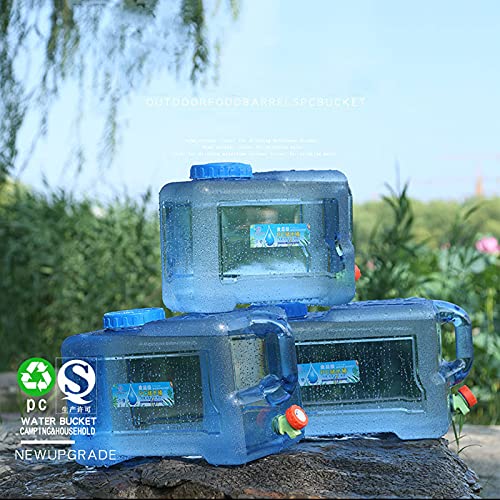 Duanguoyan Contenedor De Agua Cubo De Agua Portátil Lavado De Autos Tanque De Casero Inicio Emergencia Bebida Almacenamiento Caldera Camping Senderismo Viaje Al Aire Libre Botella De Agua(Size:10L)