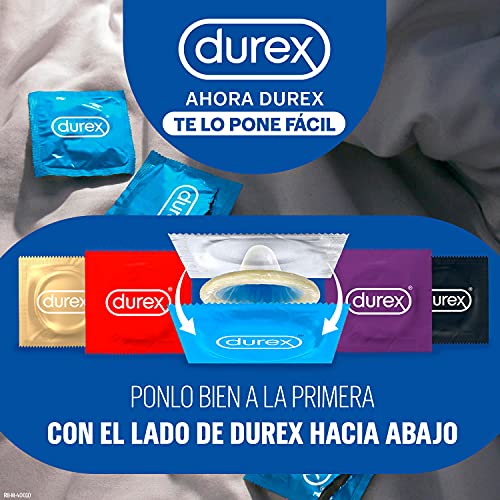 Durex Preservativos Super Finos Contacto Total para Mayor Sensibilidad - 12 condones