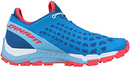 Dynafit Trailbreaker EVO W, Zapatillas de Trail Running Mujer, Mykonos Blue/Fluo Pink, 36.5 EU