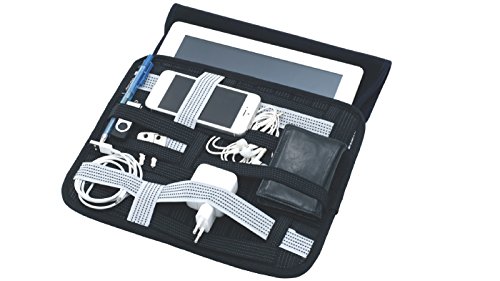 Easy Camp Camping Zubehör Organizer mit Tablet-Abdeckung - Bolsillos Sueltos para Mochila, Color Negro, Talla Standard