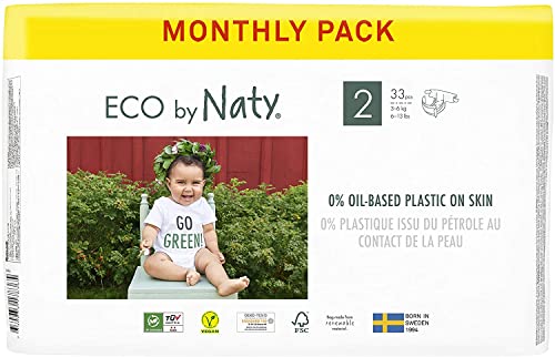 Eco by Naty Pañales, Tamaño 2, 132 unidades - 930 G