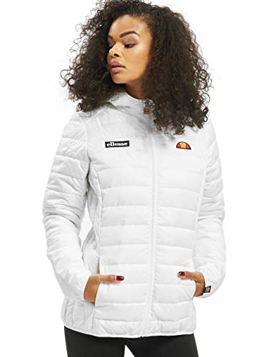 Ellesse Lompard Padded Jacket Chaqueta, Mujer, White, XL