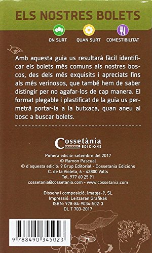 Els Nostres Bolets. Guia Pràctica Per Distingir-Los (Altres Cossetània)