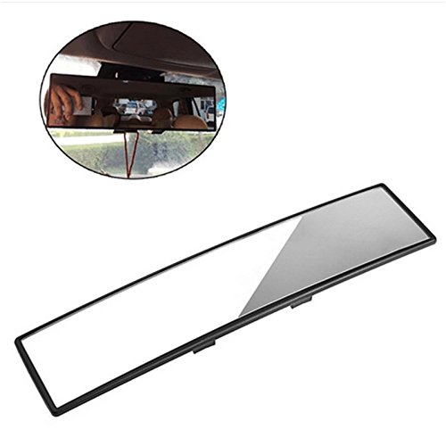 Espejo retrovisor convexo para coche, 300 mm de ancho, curva interior, clip