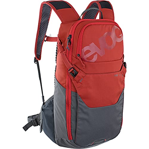 Evoc Ride 12 + Bolsillo 2L Rojo/Gris MTB Sin Protección Adultos Unisex 14