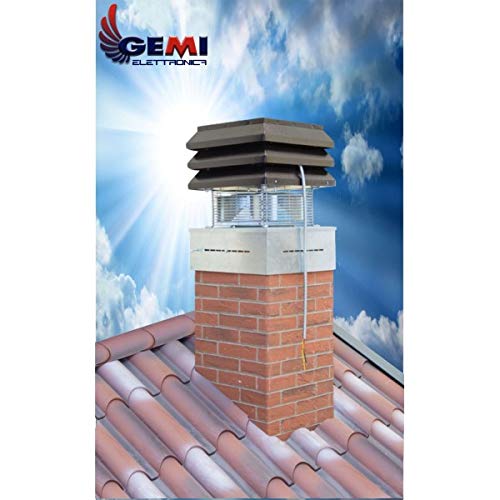 Extractor de humo Extractores de humo para chimeneas para barbacoa Aspirador de humos para chimenea extractor de chimenea modelo base Gemi Elettronica