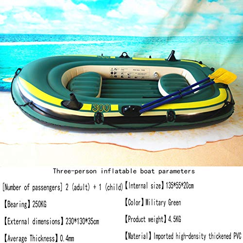 FACAI Kayak Hinchable 3 Plazas Kayak Rigido Kayak Pesca Remo Kayak Accesorios Kayak Explorer,A