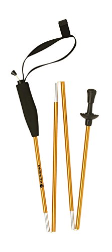 Ferrino Stick Eiger CM.135 Bastón de Senderismo Acampada, Adultos Unisex, Gold (Pair)