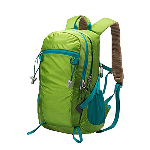 FFYUYI Escalada sólido Color al Aire Libre Mochila, Alta Capacidad Ajustable y Transpirable Luz Mochila, Viajes Mujer del Hombre Senderismo Movimiento Impermeable Mochila de Nylon,G,30L