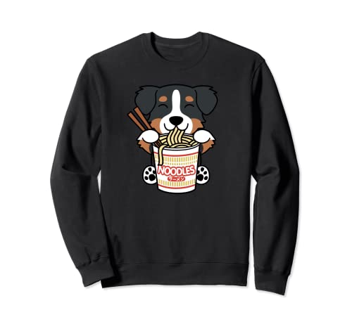 Fideos ramen instantáneos Perro de montaña bernés Sudadera