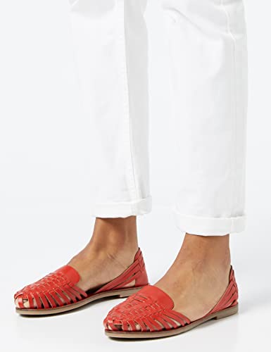 find. Hurrache Sandalias con Punta Cerrada, Rot (Orange Red), 38 EU