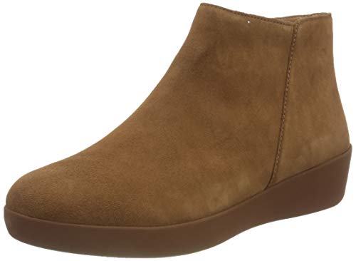 Fitflop Sumi, Botas Cortas al Tobillo Mujer, Beige, 38 EU