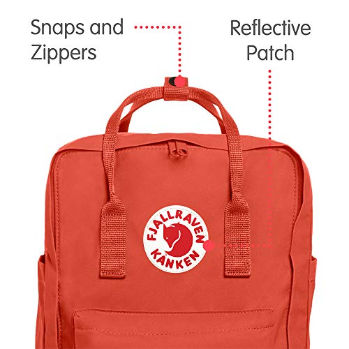 Fjallraven F27172 -333 Kånken Laptop 15" Rowan Red OneSize, 28x16x40cm