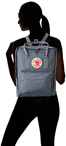 Fjällräven Kånken F23510, Mochilla Unisex, Gris (Super Grey), 16 L (38 x 27 x 13 cm)