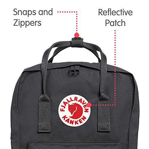 Fjallraven Kånken Laptop 13" Backpack, Unisex adulto, Super Grey, 35 x 25 x 16 cm, 13 L