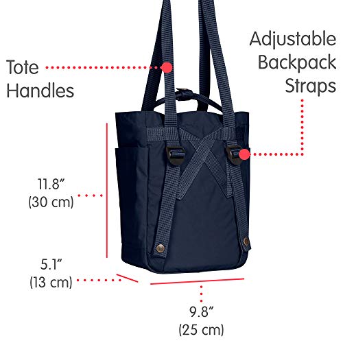 Fjallraven Kanken Totepack Mini Sports Backpack, Unisex-Adult, Navy, One Size