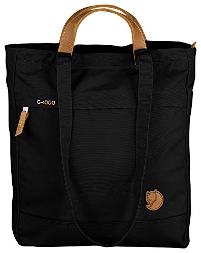 Fjallraven Totepack No. 1 Backpack, Unisex Adulto, Black, OneSize