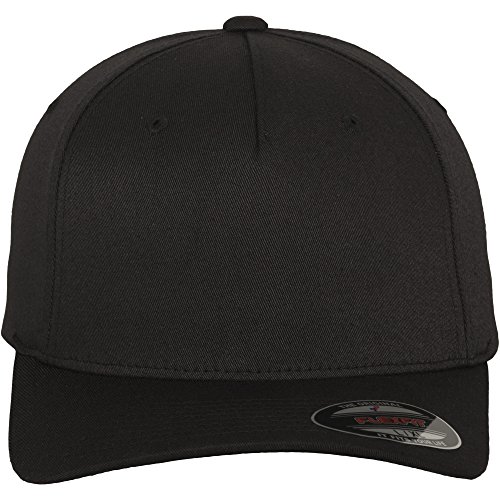 Flexfit Gorra Adulto Gorro 5 Panel Negro Negro Talla:Small/Medium