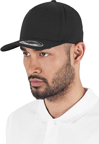 Flexfit Gorra Adulto Gorro 5 Panel Negro Negro Talla:Small/Medium