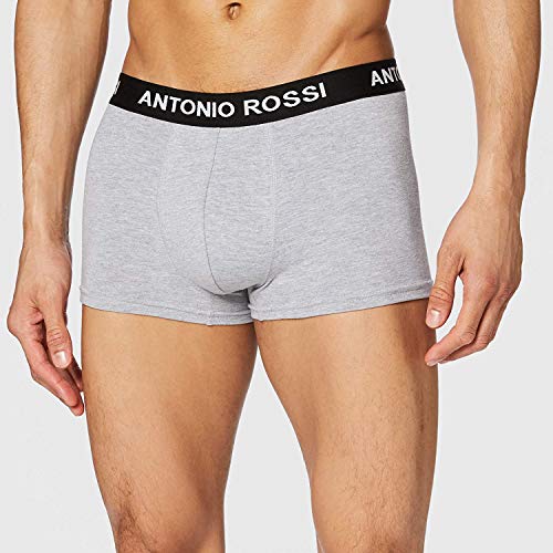 FM London Antonio Rossi Fitted Boxer para Hombre, Colores Claros, L, Pack de 12