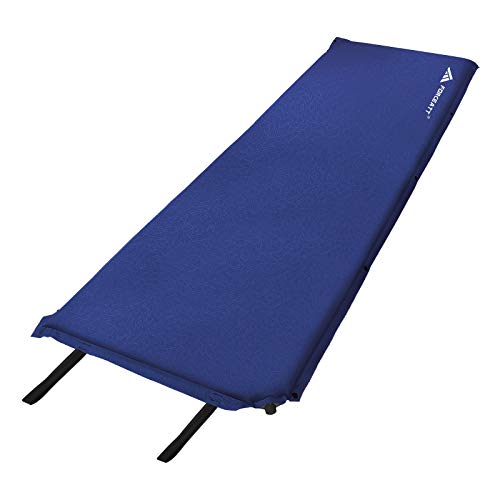 Forceatt Colchon Acampada, Autoinflable - Almohadilla para Esterilla Camping Ligera y Gruesa de 5 cm y Partículas Antideslizantes en la Parte Posterior Ideal para Mochilero y Acampada.